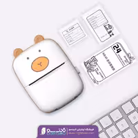 مینی پرینتر حرارتی طرح خرس(برند اصلی)POCKET