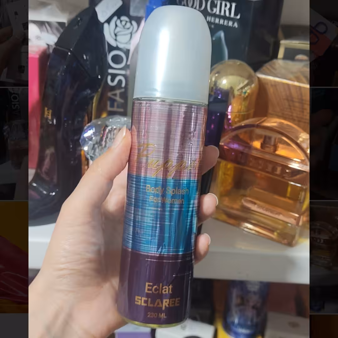 بادی اسپلش زنانه اسکلاره مدل puppet حجم 250 میل