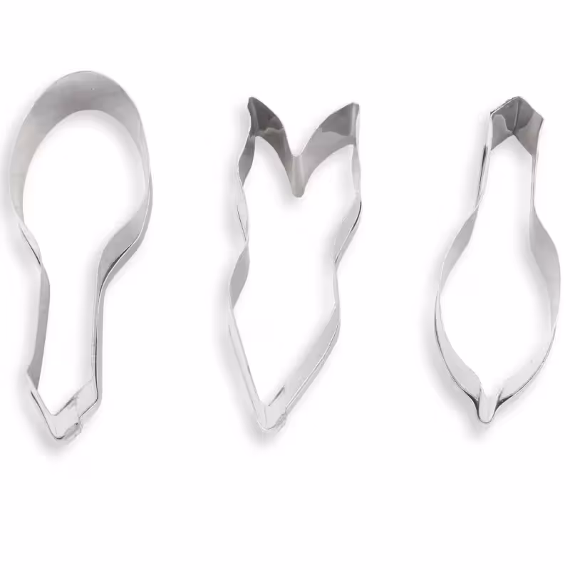 بودکور ست کاتر گلسازي 3 تايي زنبق 23001