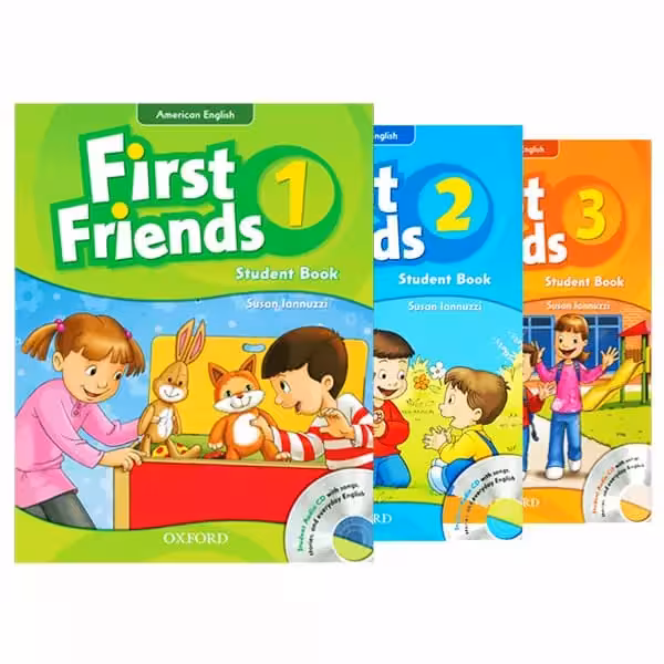 پک 3 جلدی امریکن فرست فرندز |کتاب انگلیسی American First Friends pack