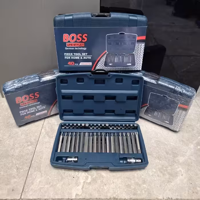 کیت بکس نوک خور 40 عددی باس