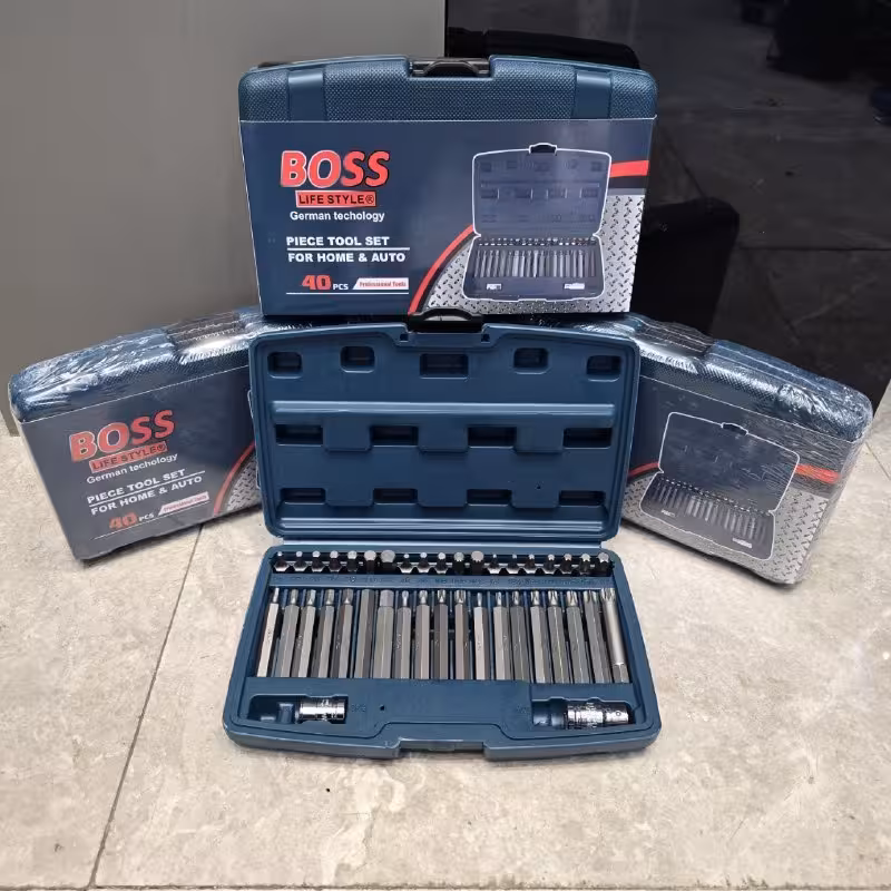 کیت بکس نوک خور 40 عددی باس