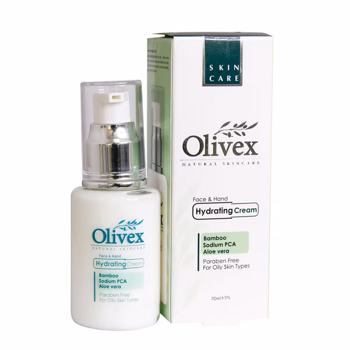 کرم آب رسان پوست چرب 70 میلی لیتر الیوکس-Olivex