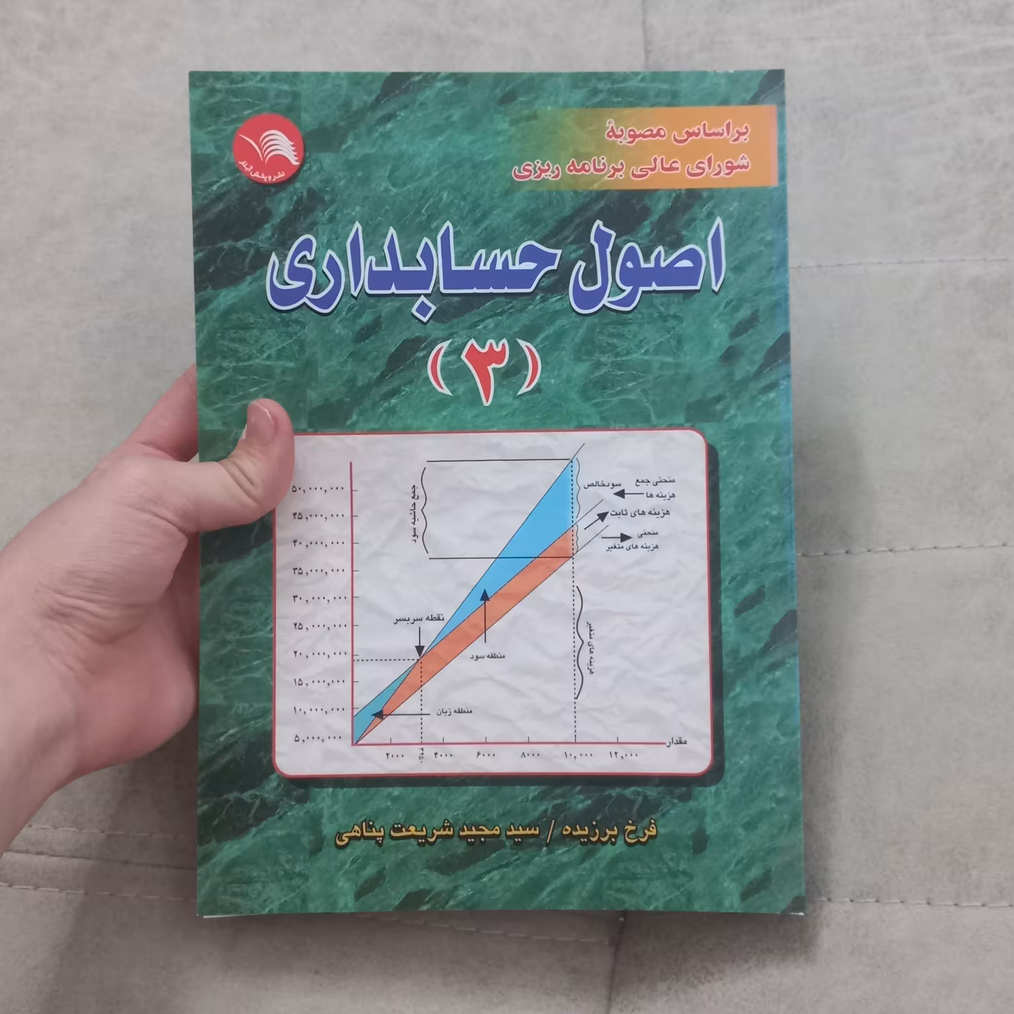 کتاب اصول حسابداری (3) اثر فرخ برزیده و مجید شریعت پناهی نشر آیلار