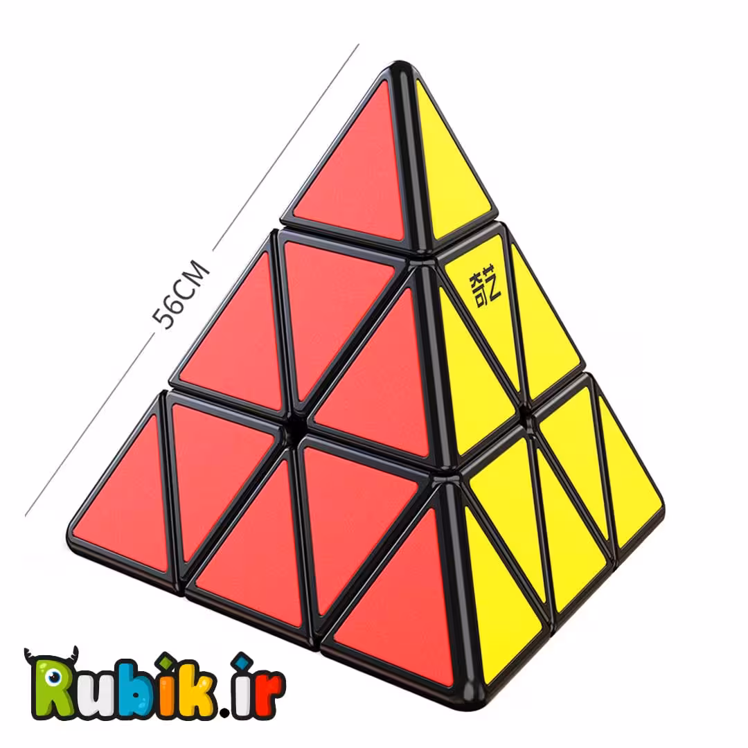 هرم 3*3 کای وای کایمنگ بزرگ سایز مشکی