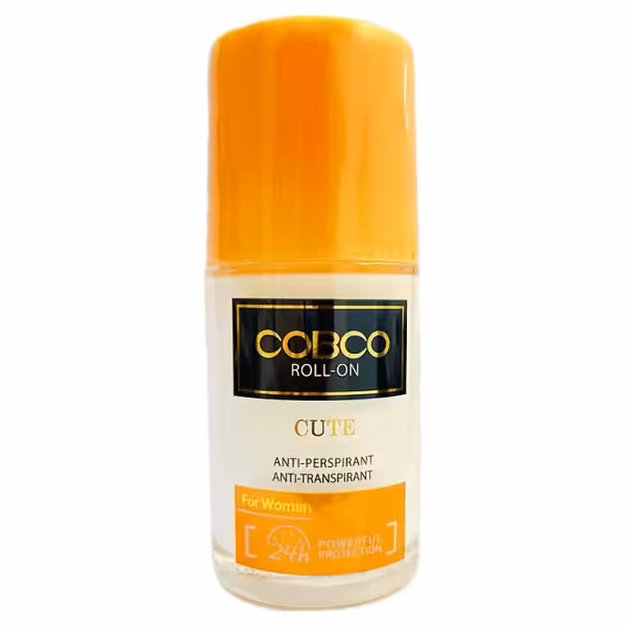 مام رول ضد تعریق زنانه کیوت کوبکو COBCO ROLL ON CUTE 75 ML