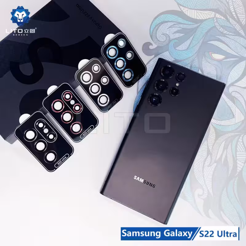 محافظ لنز دوربین S23 Ultra برند LITO  S لیتو