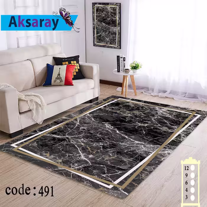 روفرشی کشدار مخمل شانل تراکم بالاطرح وینتیجی  کد 491