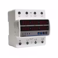 محافظ ولتاژ جریان سه فاز 63 آمپر iSWITCH مدل IS-VAP3