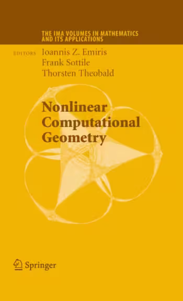 خرید و دانلود نسخه کامل کتاب Nonlinear Computational Geometry