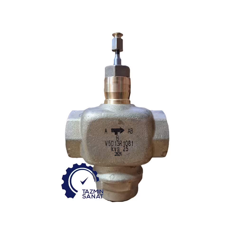 شیر سه راهه برنجی موتوری هانیول 3/4 اینچ