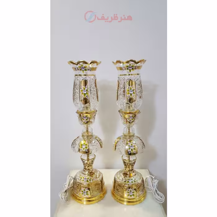لاله نوروزی طرح ترک با گل برجسته و تراش اسیدی