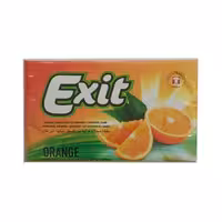 آدامس پرتقالی اکسیت Exit ORANGE فاقد قند 11 گرم
