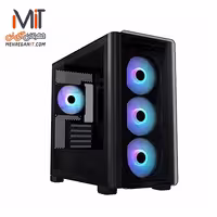 کیس کامپیوتر ایسوس کیس ASUS A23 PLUS Black (BTF) Mid Tower