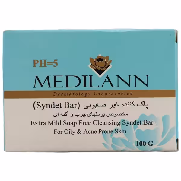 پن مخصوص پوست های چرب و آکنه ای مدیلن 100 گرم