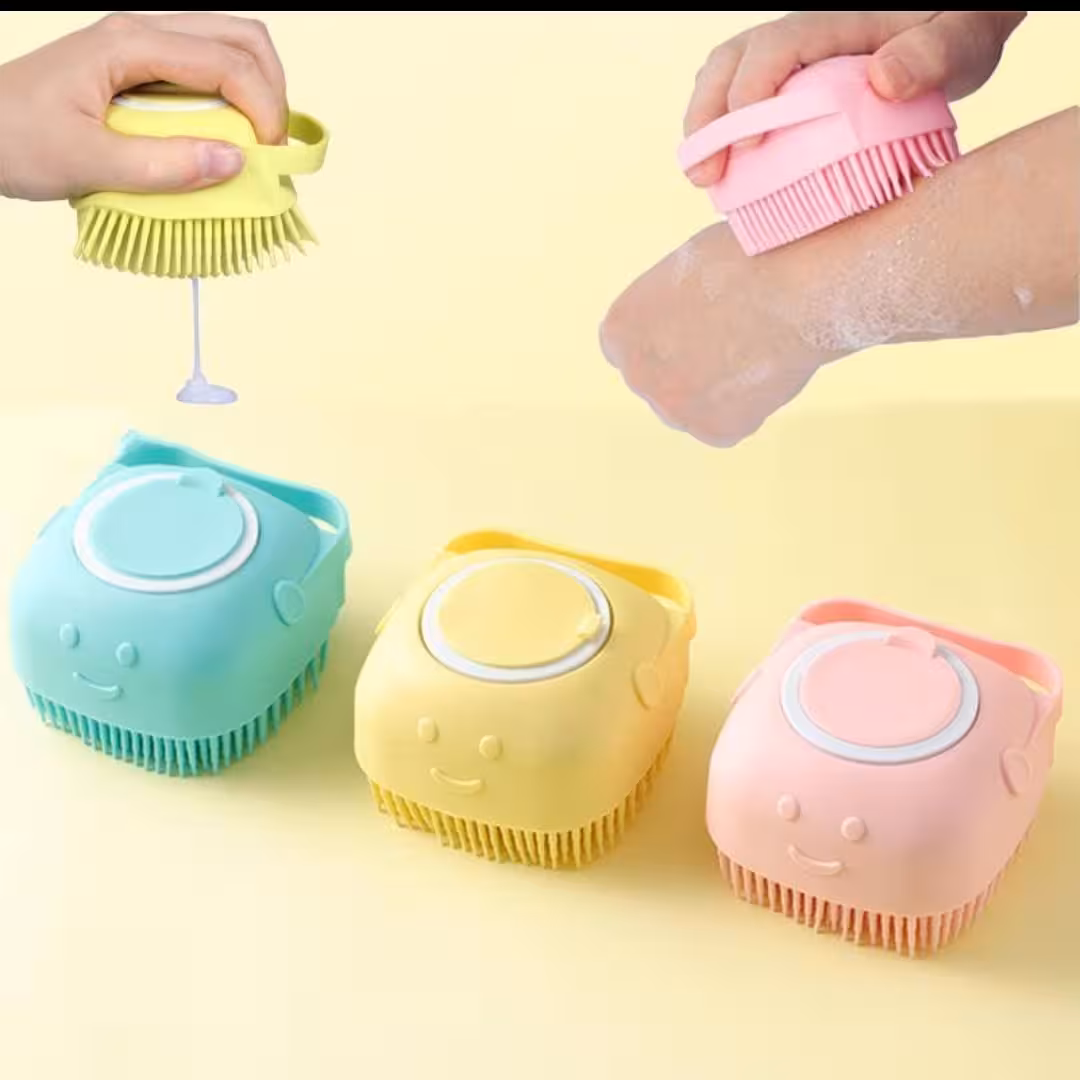 برس سیلیکونی مخزن دار حمام