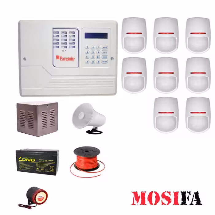 پکیج دزدگیر پایرونیکس مدل PP8