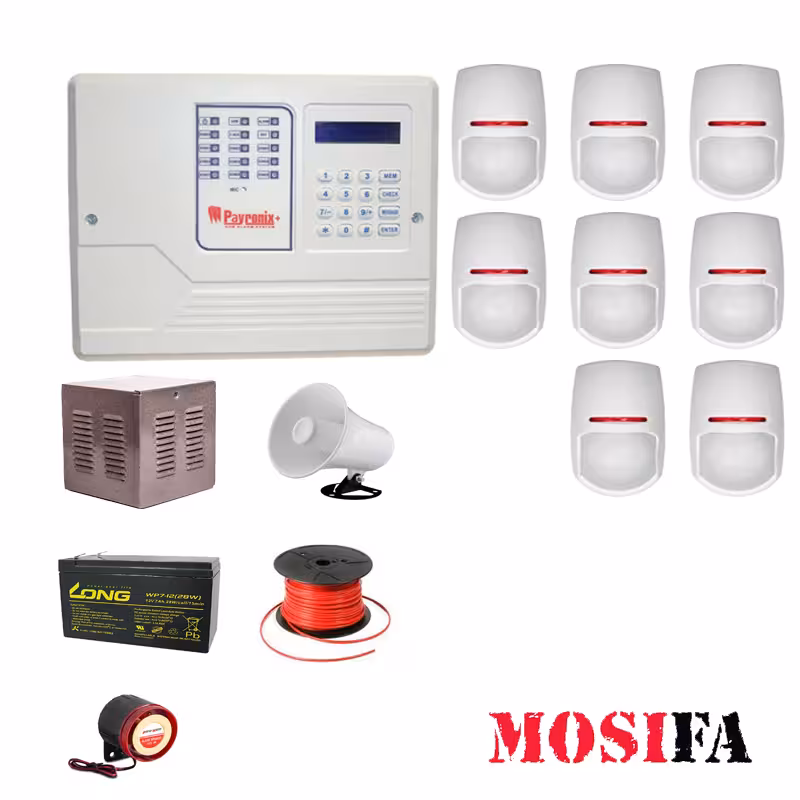 پکیج دزدگیر پایرونیکس مدل PP8