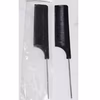 شانه مشکی دم فلزی