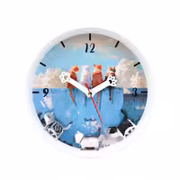 ساعت رومیزی دیواری فیگوردار گربه راویتا Cats on the wall - A