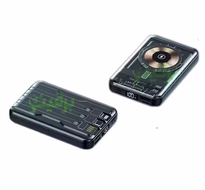 پاوربانک LEVINO مدل LE-3104 ظرفیت 10000 میلی آمپر ساعت