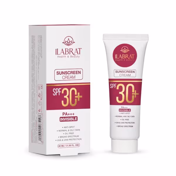 کرم ضدآفتاب ضدلک بی رنگ ایلابرت  SPF30
