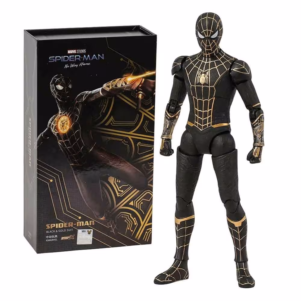 اکشن فیگور اسپایدرمن سیاه پوش Spiderman برند ZD