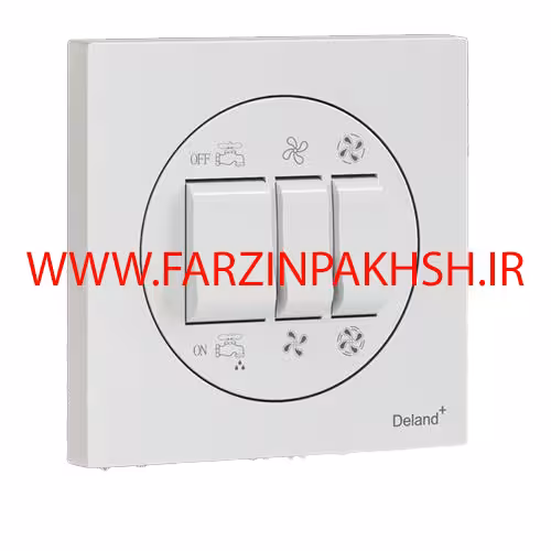 کلید کولر(جدید) توکار دلند مدل آوا