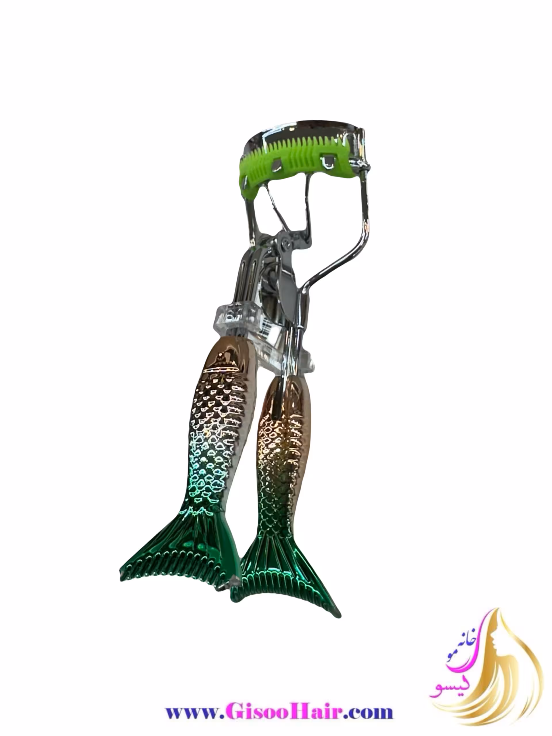 فرمژه فانتزی دسته رنگی شانه دار طرح پری دریایی