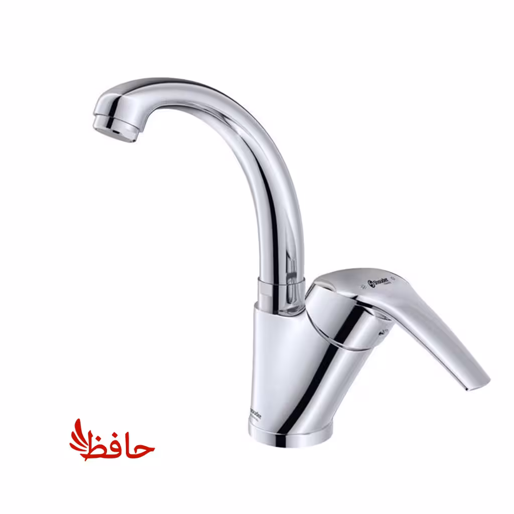 شیر روشویی متحرک شودر مدل پاریس کروم