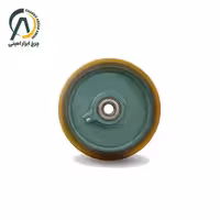 چرخ تک چدن پلی اورتان قطر 200 میلی متر