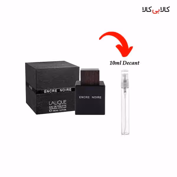دکانت لالیک انکر نویر Lalique Encre noire مردانه حجم 10 میلی لیتر