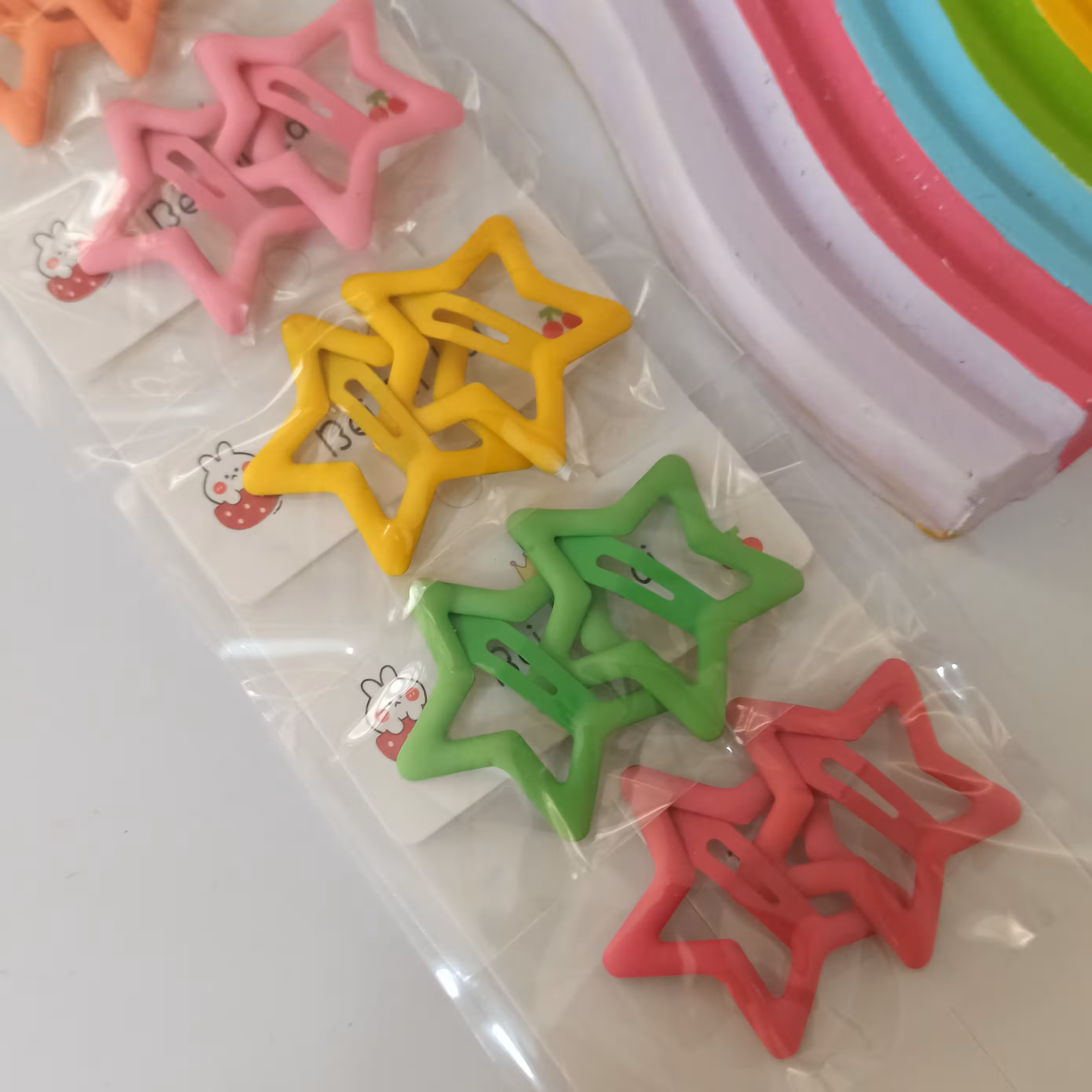 گیره مو تق تقی ستاره جفتی شمعی 