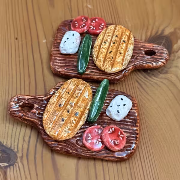 مگنت سرامیکی خوشمزه ها طرح سی و سه