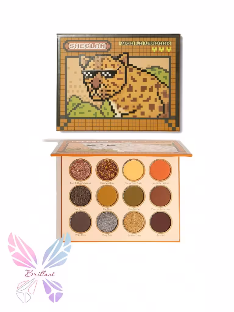 پالت سایه شیگلم مدل لئوپارد Viva La Leopard