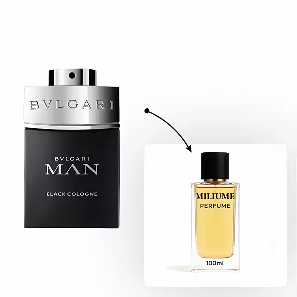 اسانس عطر Bvlgari Man Black Cologne برند Givaudan - کد 2286 - بولگاری من بلک کولن 100ML - میلیوم پرفیوم