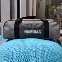 کیف برزنتی بزرگ طول 45 سانت عرض 13 ارتفاع 15 کیفیت اعلا کیف ابزار برزنتی مناسب روز مره کیف راهپیمایی کیف پیاده روی