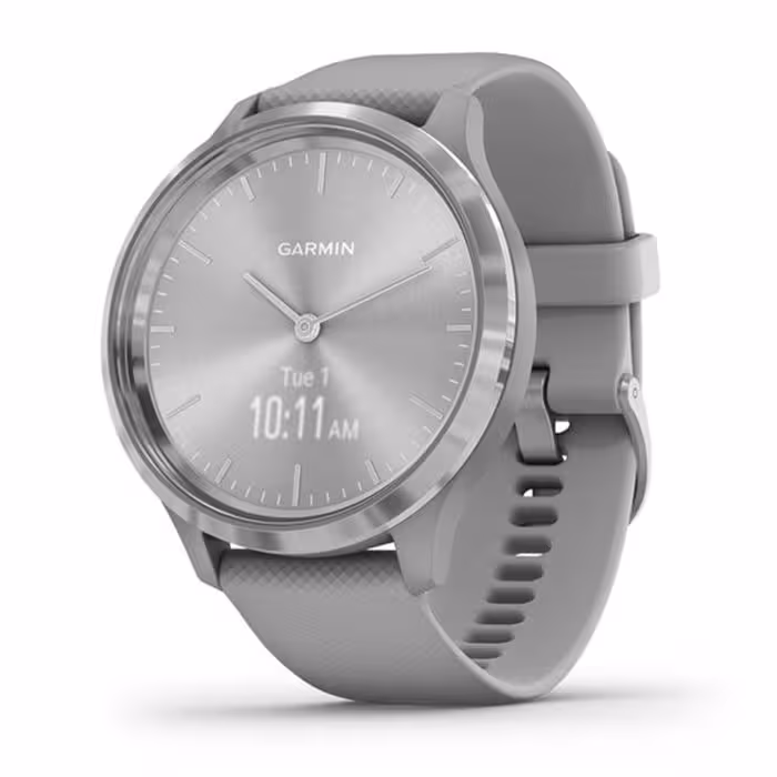 ساعت ورزشی گارمین مدل v&#237;vomove 3 Silver Stainless Steel Bezel