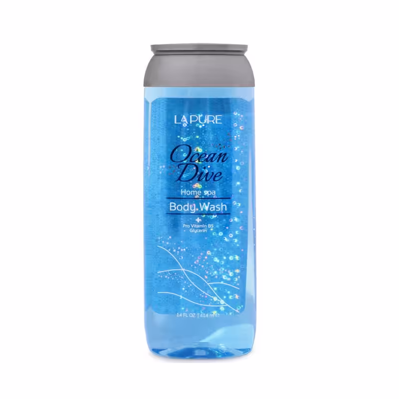 خرید + قیمت | شامپو بدن شفاف لپیور مدل Ocean Dive حجم 414 میل 