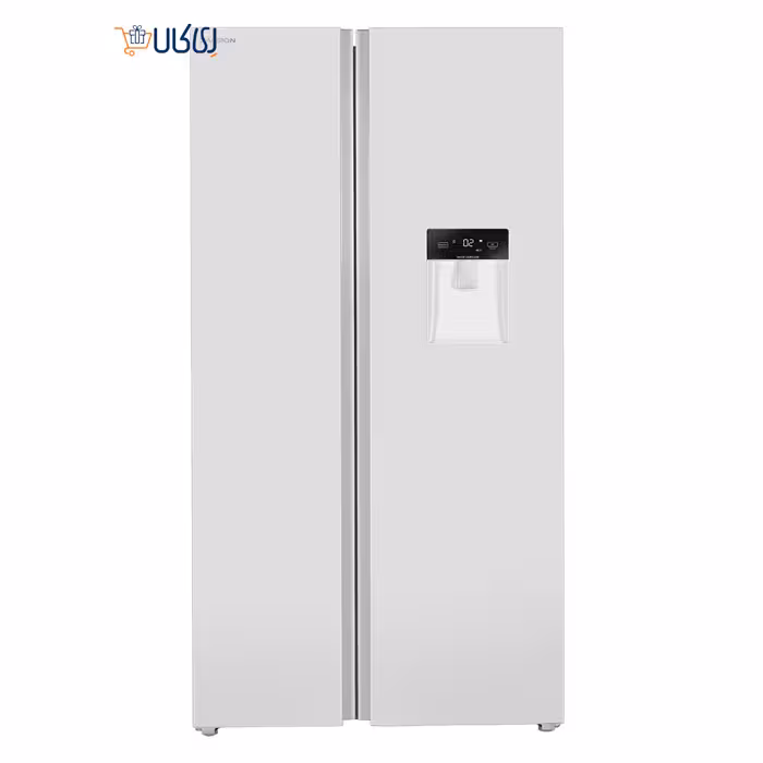 یخچال فریزر ساید بای ساید ایکس ویژن سفید مدل X.Vision TS665 AWD Refrigerator