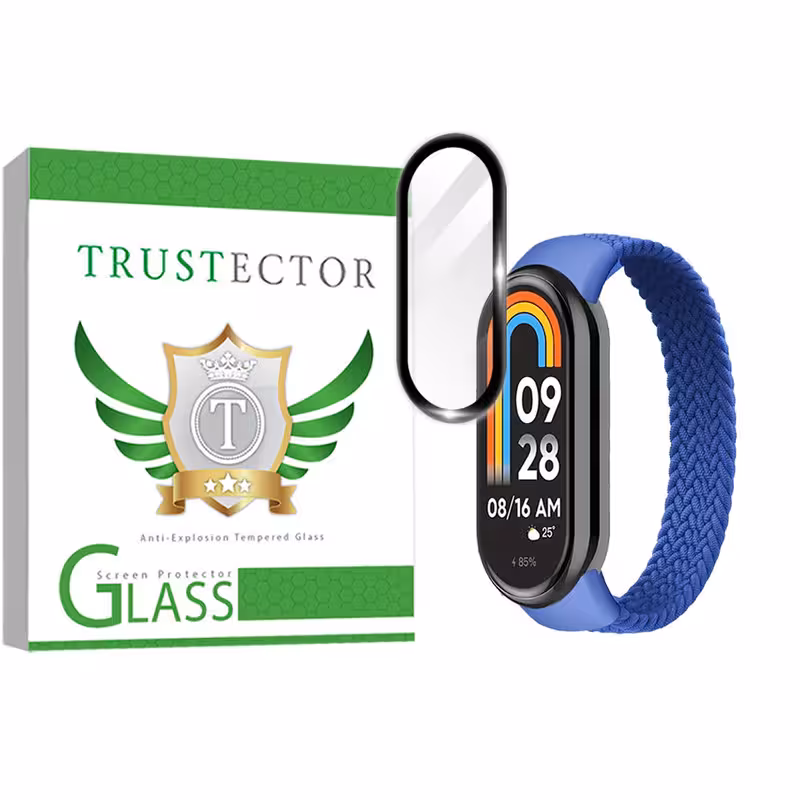 محافظ صفحه نمایش تراستکتور مدل PMMAWT مناسب برای ساعت هوشمند شیائومی Mi Band 8