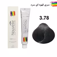 رنگ مو نوول قهوه ای nouvelle 3.78