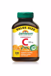 قرص ویتامین C مقدار 500 میلی گرم Jamieson - بسته 330 عددی