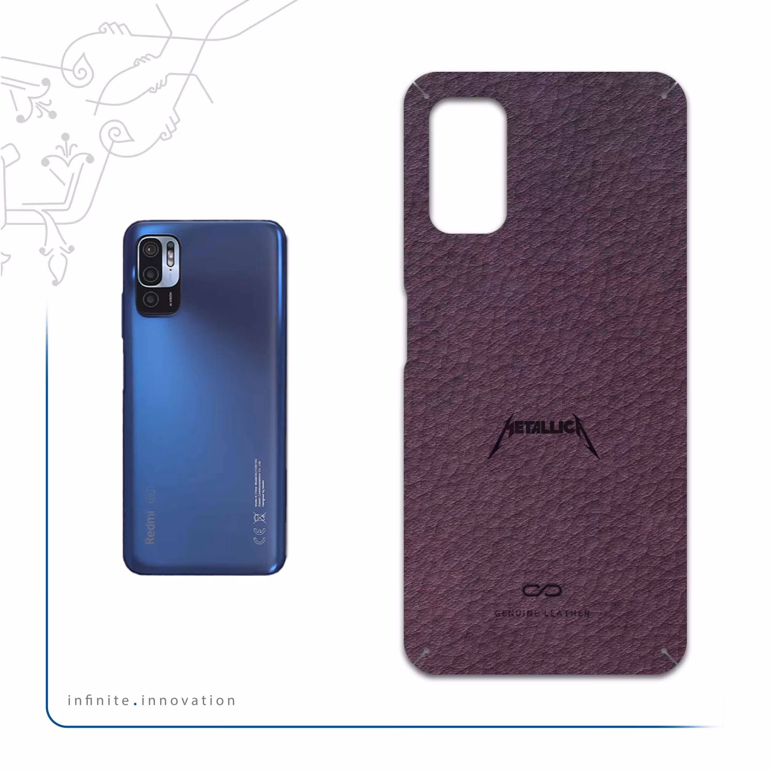 برچسب پوششی ماهوت مدل PL-MTLC مناسب برای گوشی موبایل شیائومی Redmi Note 10 5G