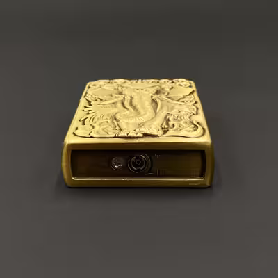 فندک مدل سنگی طرح فیل کد DKD-859