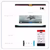 برچسب پوششی ماهوت مدل F-22 Raptor مناسب برای تبلت سامسونگ Galaxy Note 10.1 2012 N8010