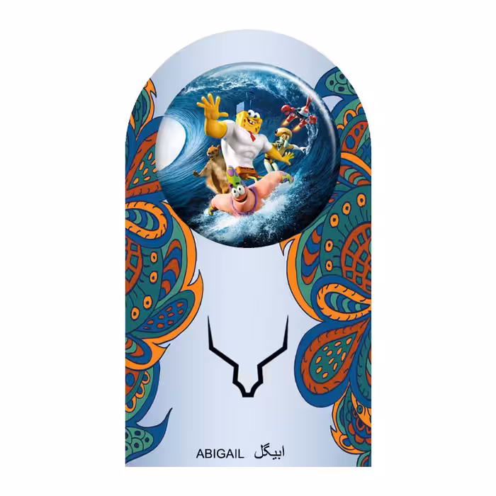 پیکسل ابیگل طرح انیمیشن باب اسفنجی و پاتریک مدل SpongeBob کد 020