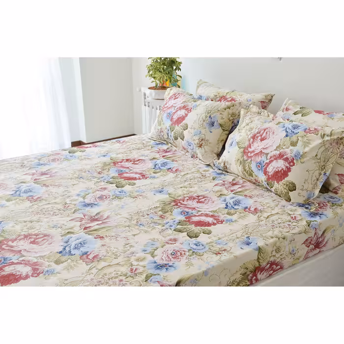 سرویس ملحفه بومرنگ مدل Goldan-120 یکنفره 2 تکه