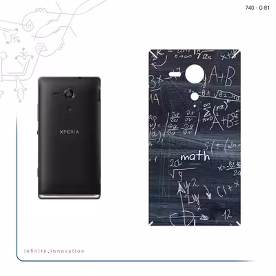 برچسب پوششی ماهوت مدل Mathematical Science مناسب برای گوشی موبایل سونی Xperia SP
