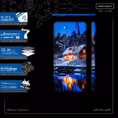 برچسب پوششی ماهوت مدل Winter Season-FullSkin مناسب برای گوشی موبایل سامسونگ Galaxy Note 10 Lite